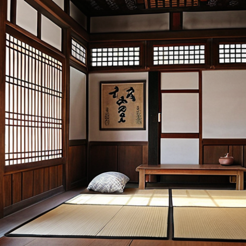 Prompt 1: Hanok's Breathing Interior**