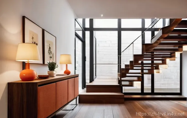 전통주택에 적합한 인테리어 소품 - **Prompt: A personalized and inspiring study nook, brimming with unique character and natural elemen...