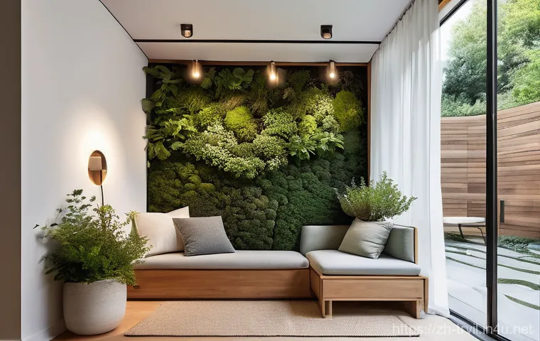 전통주택의 복도와 공간 디자인 - **Prompt for "Shifting Views: Traditional Corridor with Light and Shadow"**:
    "A long, gracefully...