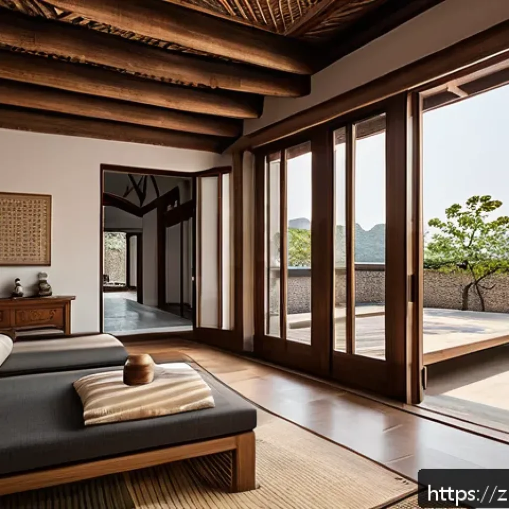 전통주택의 유산 보호 - A beautifully restored traditional Chinese courtyard house (siheyuan) blending classic architectural...